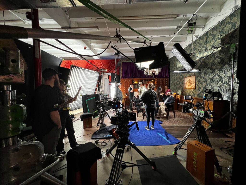 video production crew behind the scenes Miami